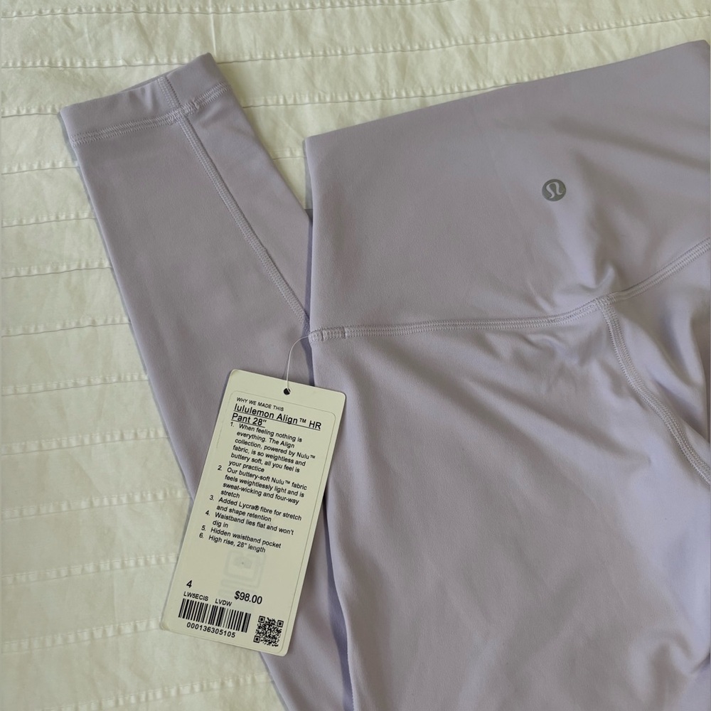 Lululemon Align Lavender Leggings